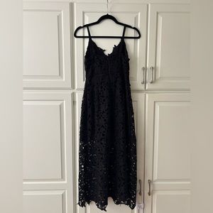 ASTR Lace Midi Dress